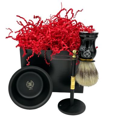 Buy Straight Razor Shaving Kit | Vintage Wet Shave Grooming Set for Men - Includes Razor Strop Brush Stone Soap & Stand - International Shipping Available - Buy Online on GoSupps.com