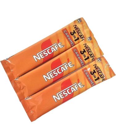 Nescafe Original 3 in 1 Caramel Instant Coffee Sachets 100 Count - Buy Online on GoSupps.com
