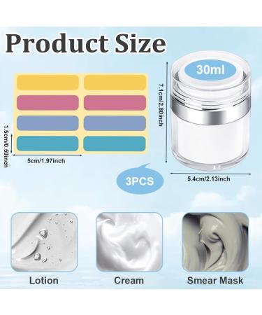 SLTAXAR 3 pieces 30 ml cream airless pump dispenser - Buy Online on GoSupps.com