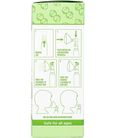 Boogie Micro-Mist Inhaler Saline Spray 1.7oz Unscented - 1 Pack - Buy Online on GoSupps.com