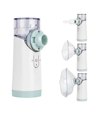 BRABURG Portable Mesh Nebulizer Machine for Adults and Kids, Handheld Medicinal Atomizer for Travel, Home Daily Use