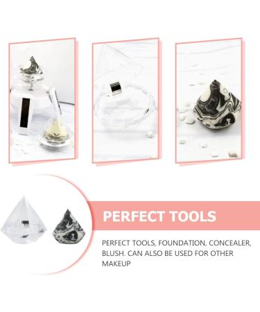 Angoily 2 Sets Sponge Girl Makeup Tools Dry Makeup Brush Cleaner Cosmetic Powder Puff Skin Care Sponge Foundation Makeup Puffs Mosan Make up Hydrophilic Polyurethane Miss - Buy Online on GoSupps.com