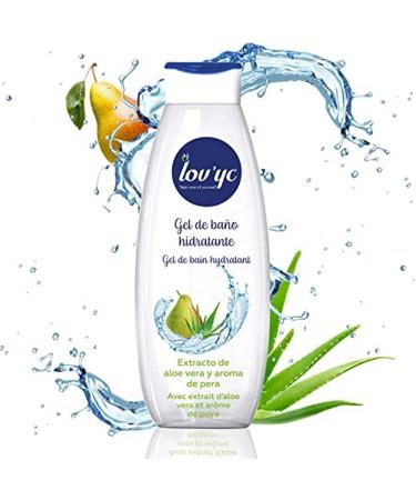 Lovyc Aloe Vera and Pear Extract Moisturizing Bath Gel 750Ml Huidverzorgingsproduct