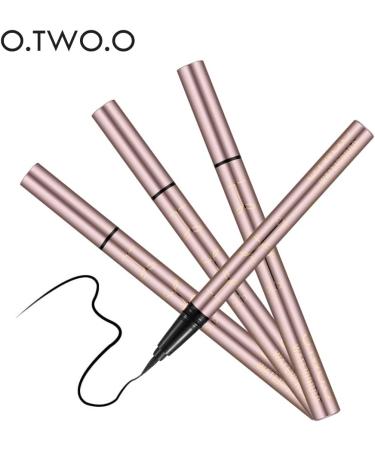 Black Waterproof Semi-Permanent Felt Eyeliner 24 Hour Hold by O.TWO.O - Buy Online on GoSupps.com