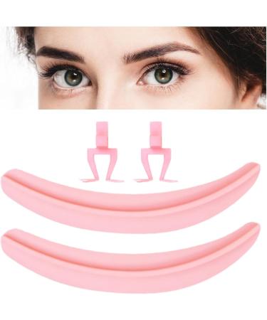 Dyeulget Silicone Eyelash Separator Tool | Makeup Extension Tool Eye Lash Separator Reusable | Lash Extension Enhancer Pads for Eyelash Grafting for Working Traveling Pink - Buy Online on GoSupps.com