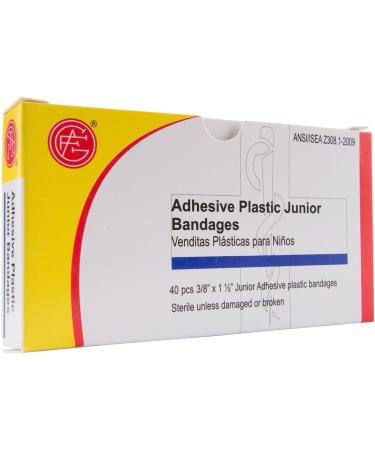 Buy 3/8 x 1-1/2 Plastic Junior Strips - 40/Box | International Shipping Available - Buy Online on GoSupps.com