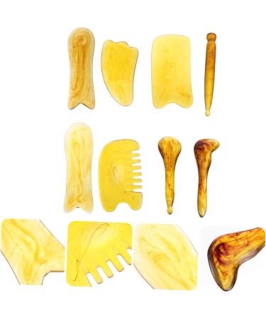 Healeved 8-in-1 Massage Scraper Set - Restore Skin & Relieve Muscles | Acupuncture & Neck Massage Tools for All-Around Wellness - Buy Online on GoSupps.com
