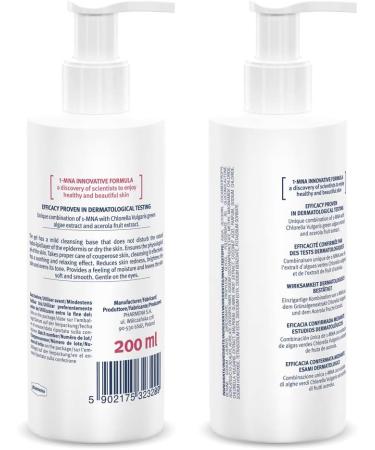 Revium Rosacea Anti-Redness Cleanser Sensitive Face Wash Gel or Coupreose Skin Prone to Erythema with 1-MNA Molecule Chlorella Vulgaris Green Algae Extract Acerola Friut Soap Product 200ml ANTI-REDNESS SENSITIVE FACE WASH GEL - Buy Online on GoSupps.com