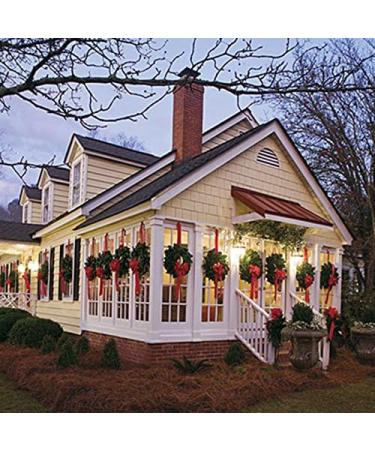 14 inch Green Round Wire Wreath Frames - Pack of 5 | DIY Christmas & New Year Decor - Buy Online on GoSupps.com