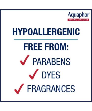 Aquaphor Healing Ointment 3 oz Tube - Touch-Free Applicator for Dry Chapped Skin - Buy Online on GoSupps.com