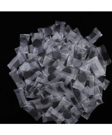 100 Pcs Disposable Facial Sheets - Bamboo Charcoal Fiber Compressed Paper for Skin Care - Individually Wrapped DIY Facial Masks - Buy Online on GoSupps.com