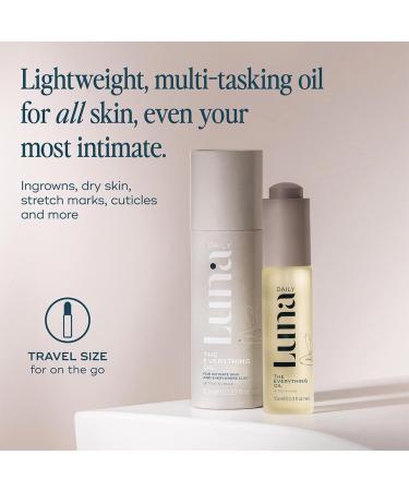 Everywhere Oil 10ml - Hydrating Body Oil for Women | Natural Moisturizer for Ingrown Hair | Travel Size | International Shipping Available - Buy Online on GoSupps.com