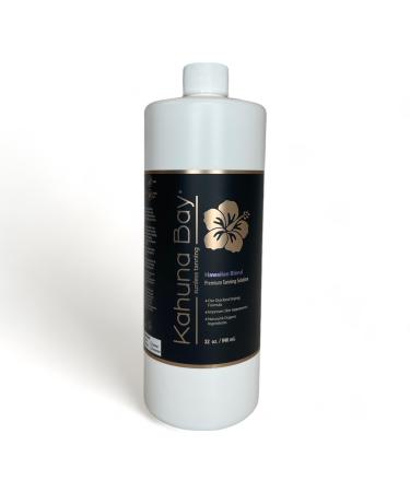 Kahuna Bay Sunless Spray Tan Solution Hawaiian Blend Salon Professional Tanning Solution Violet-Based 32 oz