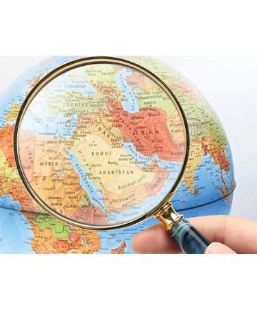 Spacmirrors Magnifying Glass Craft Gift Birthday Favors DIY Hanging Decors -6PCS 8inch Magnifying Home Decoration Magnifier - Buy Online on GoSupps.com