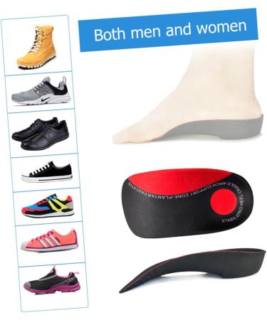 FOMIYES Arch Corrective Insoles - Sports Shoe Pads for Foot Care Comfortable EVA Cushions (14.7x7.5cm) - International Shipping Available - Buy Online on GoSupps.com