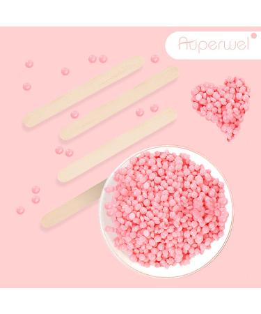 300g Painless Hard Wax Beads for Hair Removal - Full Body Brazilian Bikini Wax with Applicators - At-Home Waxing for Face, Eyebrow, Legs, Underarms, Back, Chest - Perfect Refill Option - Buy Online on GoSupps.com