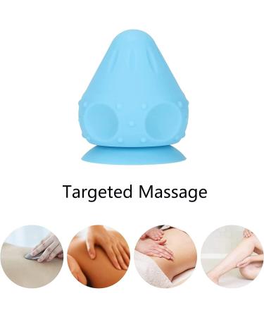 Trigger Point Presser & Massager Ball for Muscle Pain Relief - Suction Cup Fascia Fitness Tool for Back Neck Arms & Shoulders - Buy Online on GoSupps.com
