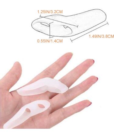 Pink Silicone Toe Separators - 10 Pcs for Tailor's Bunion Pain Relief and Protection - Buy Online on GoSupps.com