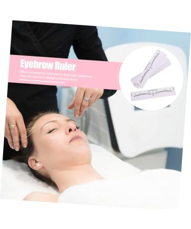 Healeved 400 Pcs eyebrow positioning tool ruler for eyebrow women eyebrow ruler - Buy Online on GoSupps.com