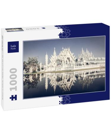 Lais Puzzle Wat Rong Khun The famous White Temple in Chiang Rai Thailand 1000 pieces