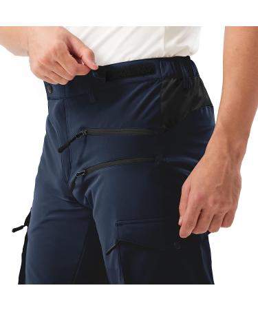 Hiauspor Men's Quick Dry Cargo Shorts - Dark Navy, X-Large - Buy Online on GoSupps.com