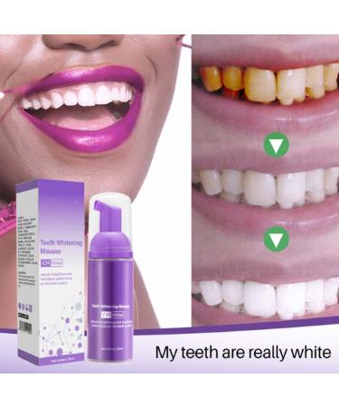 GFOUK Oral Crystal Cleansing Mousse - Tooth Whitening & Stain Removal Foam | International Shipping - Buy Online on GoSupps.com