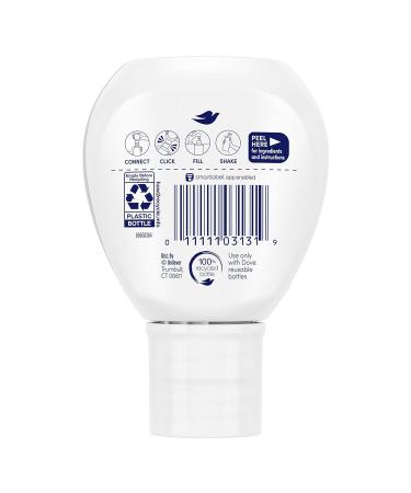 Dove Cucumber Body Wash Aluminum Reusable Bottle & Concentrate Refill Starter Kit (2x) for Soft Skin & Lasting Nourishment - 3 Piece Set - Buy Online on GoSupps.com