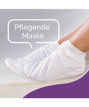 Scholl EXPERTCARE Lavender Foot Mask - Intensive Moisturizing Care - 1 Pair of Disposable Socks - Buy Online on GoSupps.com