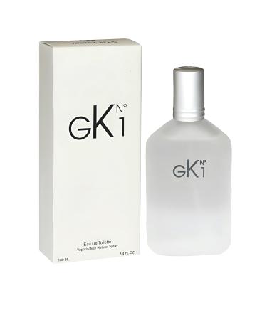 GK N1 Men's Cologne Bold & Sophisticated Scent Eau de Toilette Long Lasting Natural Spray Fragrance For All Occasions GK N1 3.4 Fl Oz (Pack of 1)