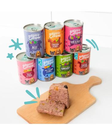 Edgard & Cooper Adult Wet Dog Food - Grain-Free Chicken & Turkey (400g x6) - Premium P t with Fresh Meat & Nutritious Innards - Buy Internationally - Buy Online on GoSupps.com