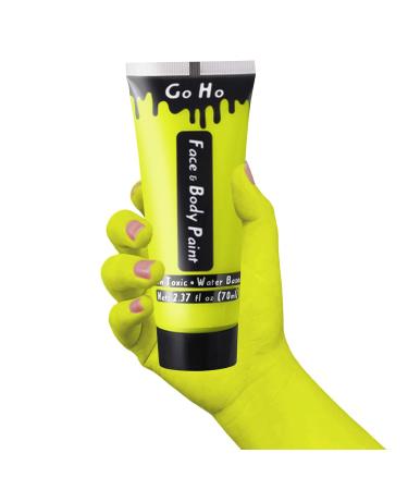 Go Ho Ogre Green Face & Body Paint - Washable Water-Based Cream (2.37oz 70ml) | Ideal for Halloween Cosplay & Festivals - Buy Online on GoSupps.com