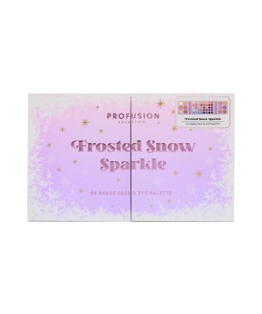 Profusion Cosmetics Frosted Snow Sparkle Palette - 52 Bold Shades for Stunning Eye & Face Looks | International Shipping Available - Buy Online on GoSupps.com