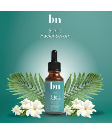 5 in 1 Facial Serum for Brighter Hydrated Skin - Buy Online on GoSupps.com