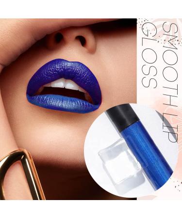 Edanta Kilshye Blue Lipstick - High Pigment Velvet Moisturizing Lipgloss for Halloween Cosplay | Perfect Makeup for Women & Girls - Buy Online on GoSupps.com