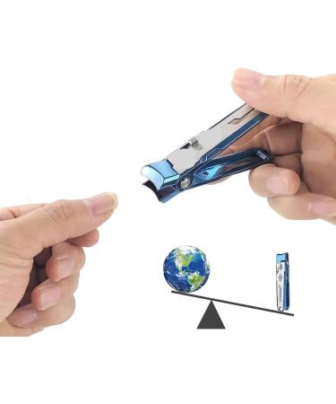 SVAASA Nail Clippers Thick Nail Clippers Wide Jaw Opening Anti-Splash Toenail Cutter Trimmer with Lock - Buy Online on GoSupps.com