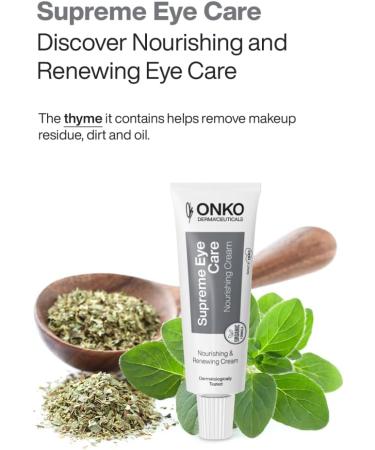 ONKO DERMA'CEUTICALS Nourishing Eye Cream Hyaluronic Acid Retinol Moisturizer Spot Treatment Dark Spot Correcting Radiance Serum Blemish Cleanser 15 ml - Buy Online on GoSupps.com