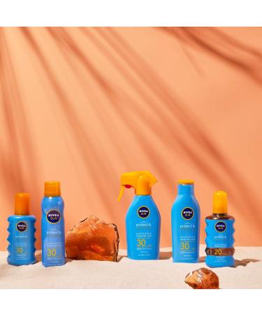 Nivea Sun - Dry oil with "Protect and Bronze" melanin activator 200 ml - Buy Online on GoSupps.com