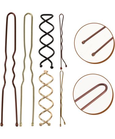 minkissy 3 Boxes Boxed U-clip Hair Ties Hair Styling Tools Black Hair Clips Mini Claw Clips for Hair Styling Hair Clips U Shaped Bobby Ballet Hair Pin Mini Bobby Metal Girl Miss Accessories - Buy Online on GoSupps.com