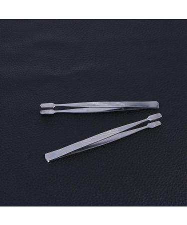 Doitool 2-Pack Precision Tweezers for Stamps & Jewelry - Metal Philatelic Tools for Document Handling - Buy Online on GoSupps.com