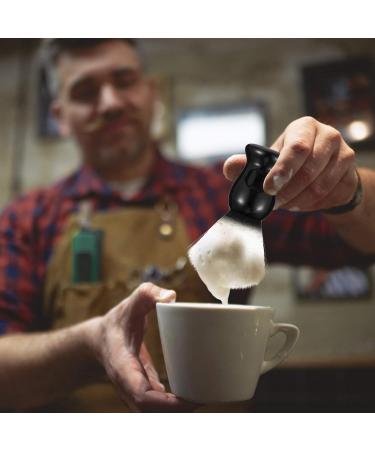 FRCOLOR 3pcs Foam Beard Brush Set - Badger Grooming Tools for Men - Wooden Handle Shave Brush & Salon Face Accessories - Buy Online on GoSupps.com