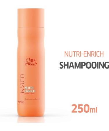 Wella Professionals - Invigo Nutri-Enrich Nourishing Shampoo for Dry or Damaged Hair - 250ml - Buy Online on GoSupps.com