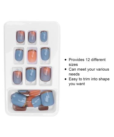 24PC Full Cover Wrong Nails - Removable Ballerina Coffin Nails for Women | Fashion Nail Decoration (P131) - Buy Online on GoSupps.com