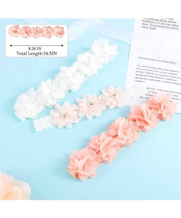 Rairsky Kids Turban Hairband Set - 3 Flower Headbands for Babies | Perfect Gifts & Party Accessories - Buy Online on GoSupps.com