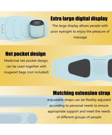 Thyxg Heated Waist Wrap Girdle - Adjustable Back Band with 3 Temperature Levels & 6 Modes for Lumbar Support - International Shipping Available - Buy Online on GoSupps.com