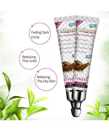 Snail Eye Cream Anti Aging Under Eye Cream For Dark Circles And Puffy Eyes Skincare Remove Eye Bag Fade Fine Line Crow'S Feet Firm Lift That Delicate Skin Under Your Eyes - Buy Online on GoSupps.com