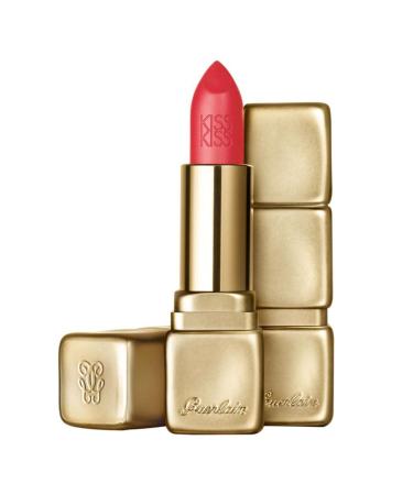 Guerlain KissKiss Matte Lipstick Hot Coral M348 4 g