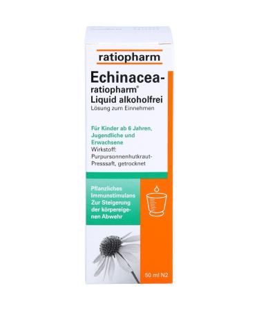ECHINACEA-RATIOPHARM Liquid alcohol-free 50 ml