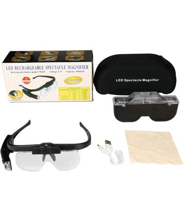 Lightweight Magnifying Glass Adjustable 6 Kinds of Lens Lighting Magnifying Glass for Reading Newspaper Repaiwatch/1Cps Lofty Ambition - Buy Online on GoSupps.com