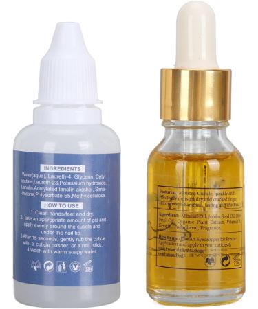 Nutrient Oil Cream Cuticle Care Kit with Steel Pusher High Efficiency Strengthening Healthy and Nourishing Safe Ingredients for Improved Appearance (YS25-2) - Buy Online on GoSupps.com
