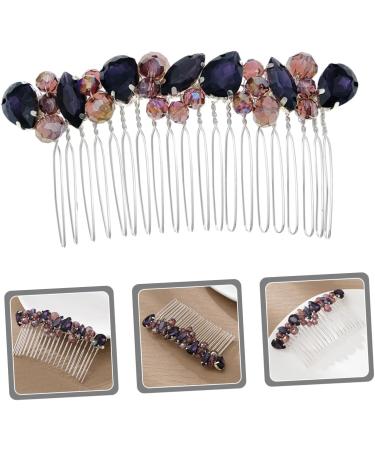 Ipetboom hairpin comb headband the photo comb diamond Glass wild European and American wedding hair pearl hair side comb hair accessories wedding hair comb prom Wedding dress hair - Buy Online on GoSupps.com